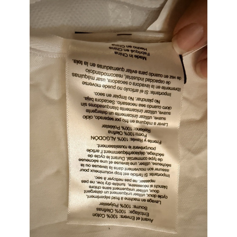 1 Kate Spade New York Noel White Marshmallow King Sham 20x36 Quilted      !Read! - Picture 7 of 12
